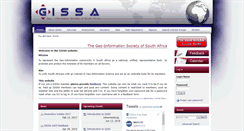 Desktop Screenshot of gissa.org.za