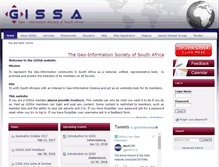 Tablet Screenshot of gissa.org.za